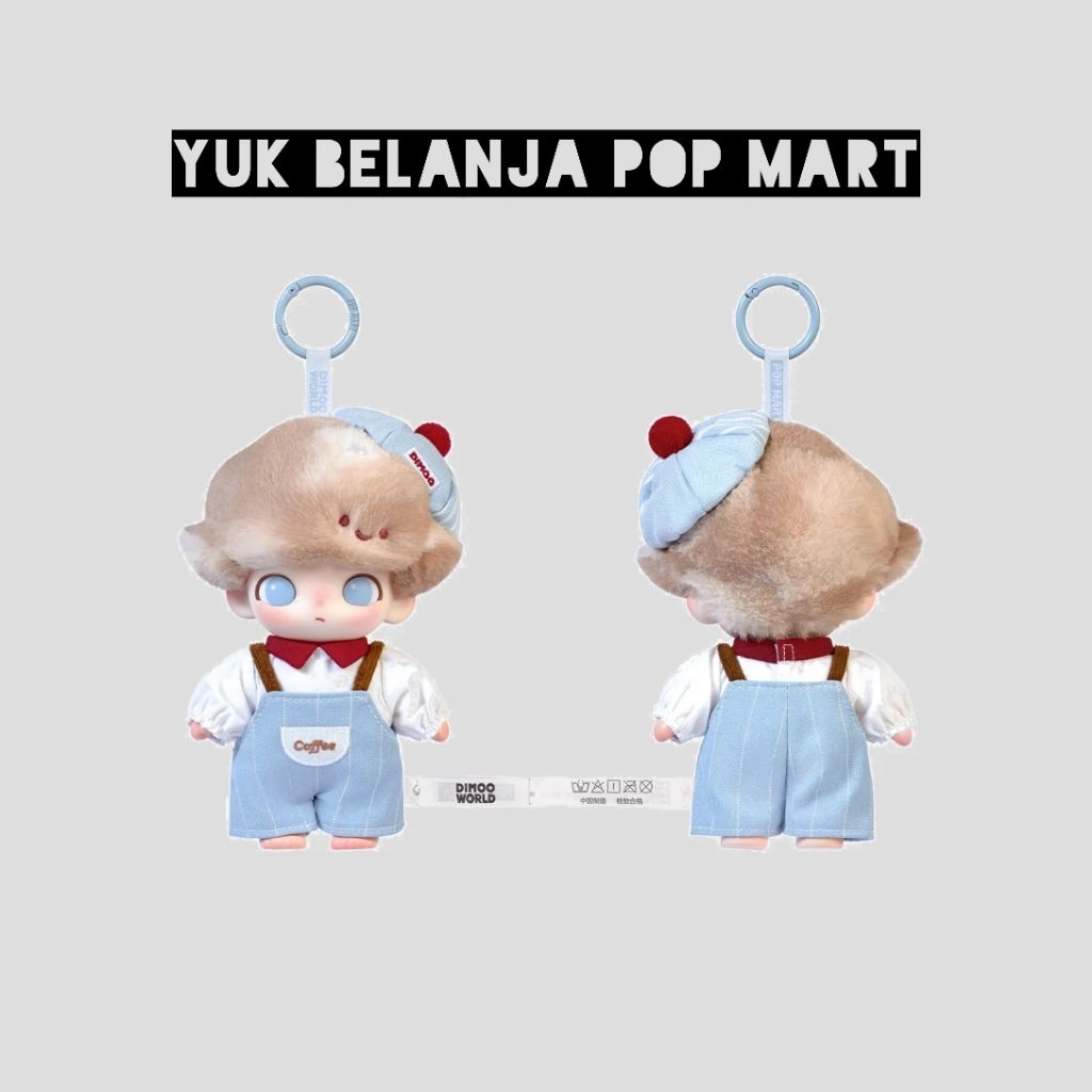 POP MART DIMOO Crush on Coffee Series - Vinyl Plush Blister Pack ...