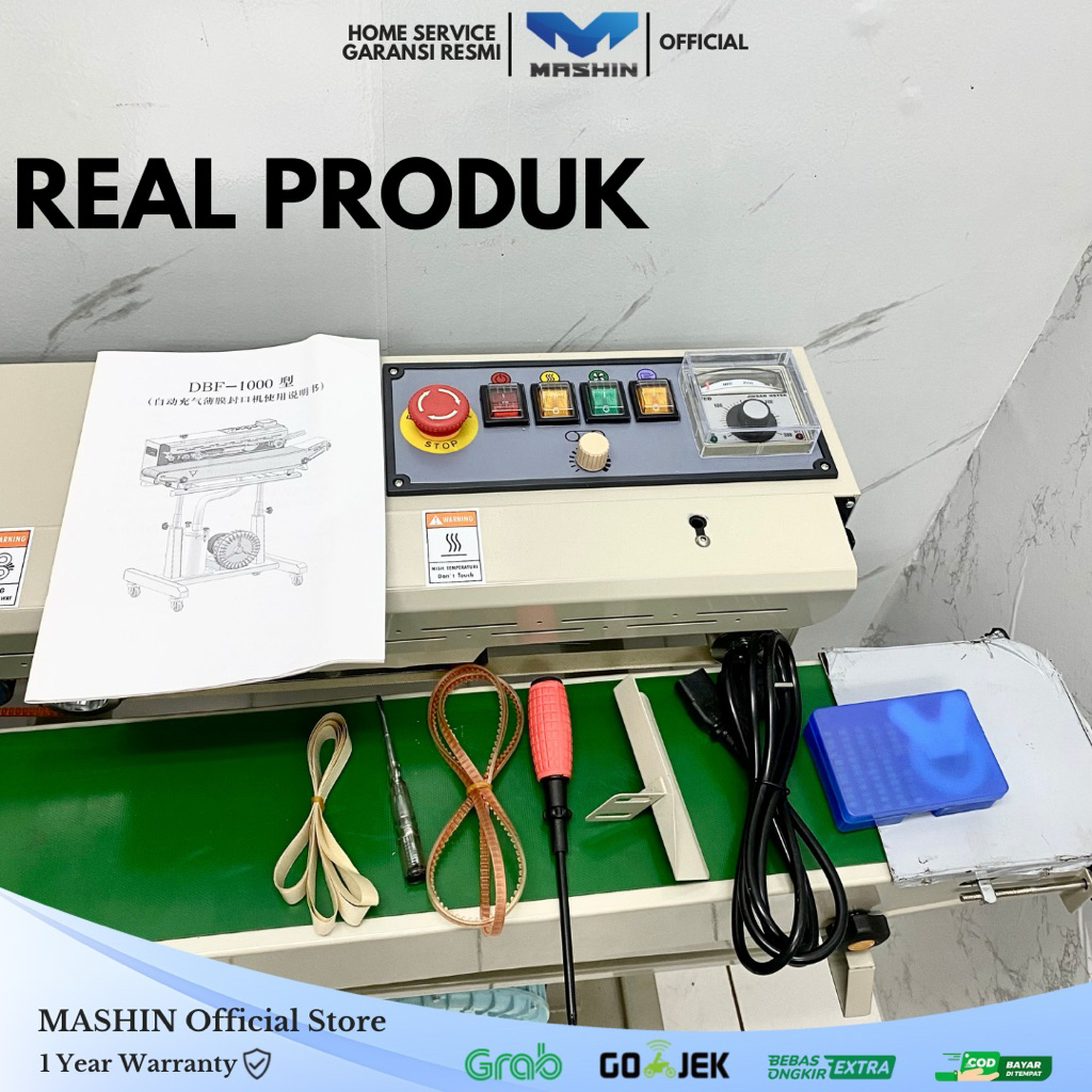 Mashin - Mesin Continous Band Seale Gas Blower Mesin Segel Press Isi Angin Multifungsi - Gambar 3
