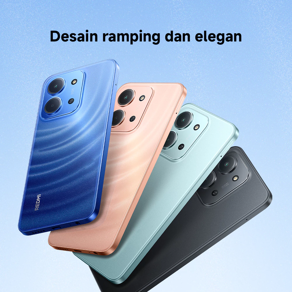 Xiaomi Redmi 15C (6GB/128GB) (8GB/256GB) | Baterai besar 6000mAh dengan pengisian daya 33W | Desain ramping dan elegan | Layar Imersif 6.9" 120Hz | 50 MP kamera ganda AI [Offical Store] - Gambar 3