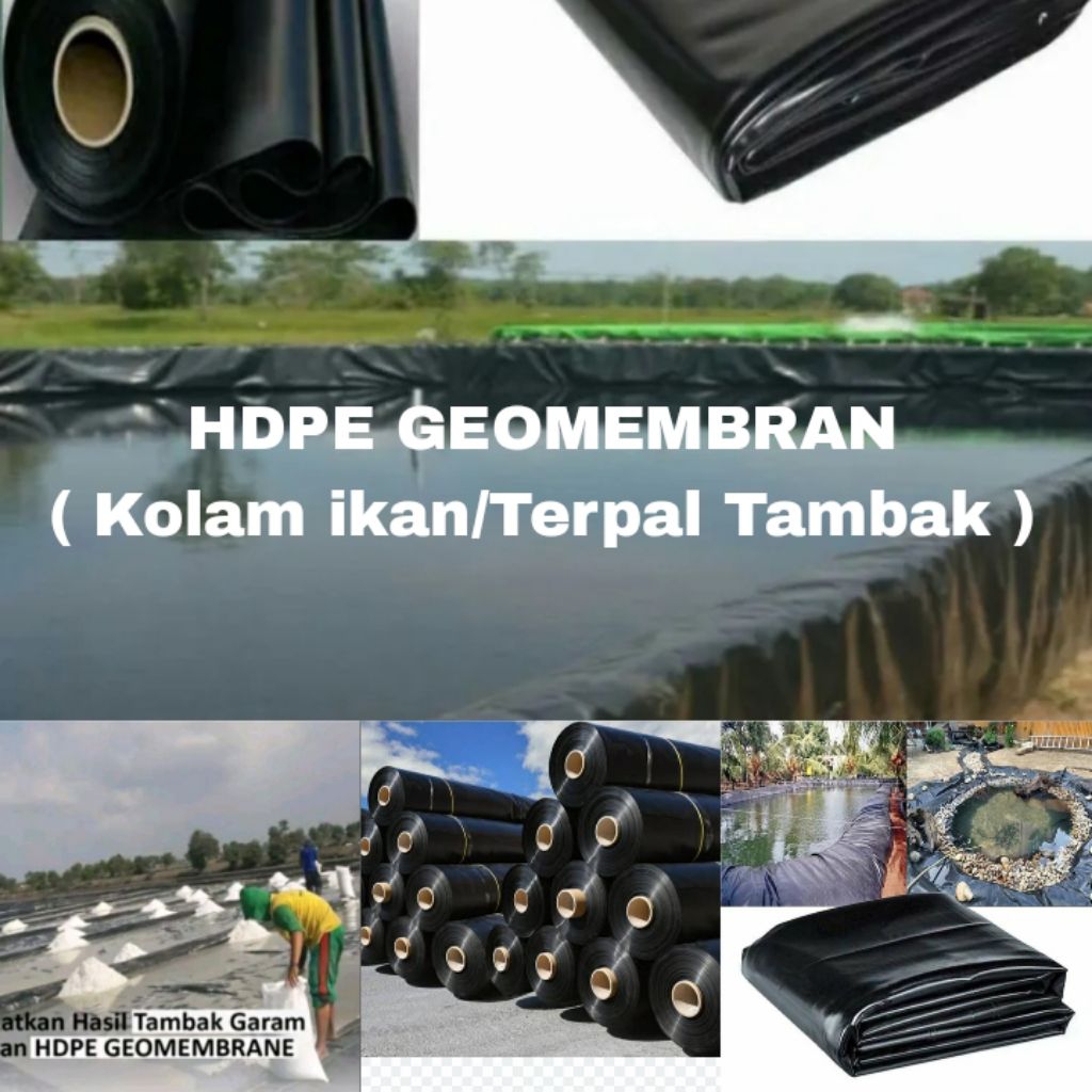 Geomembrane Hdpe lebar 4 meter Tebal 200/300 micron - Gambar 3