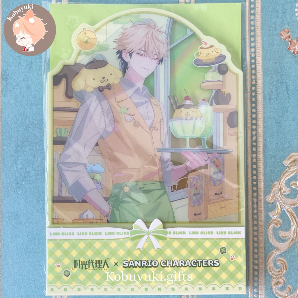 OFFICIAL Link Click x Sanrio Acrylic standee stand ornament liu xiao lu ...
