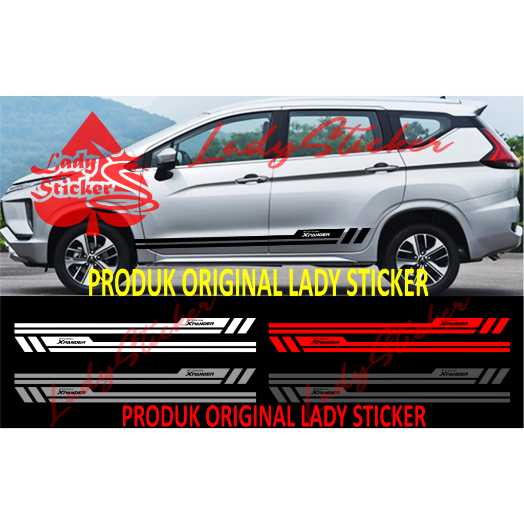 Xpander car Cutting sticker, mitsubishi Xpander car sticker | Shopee ...