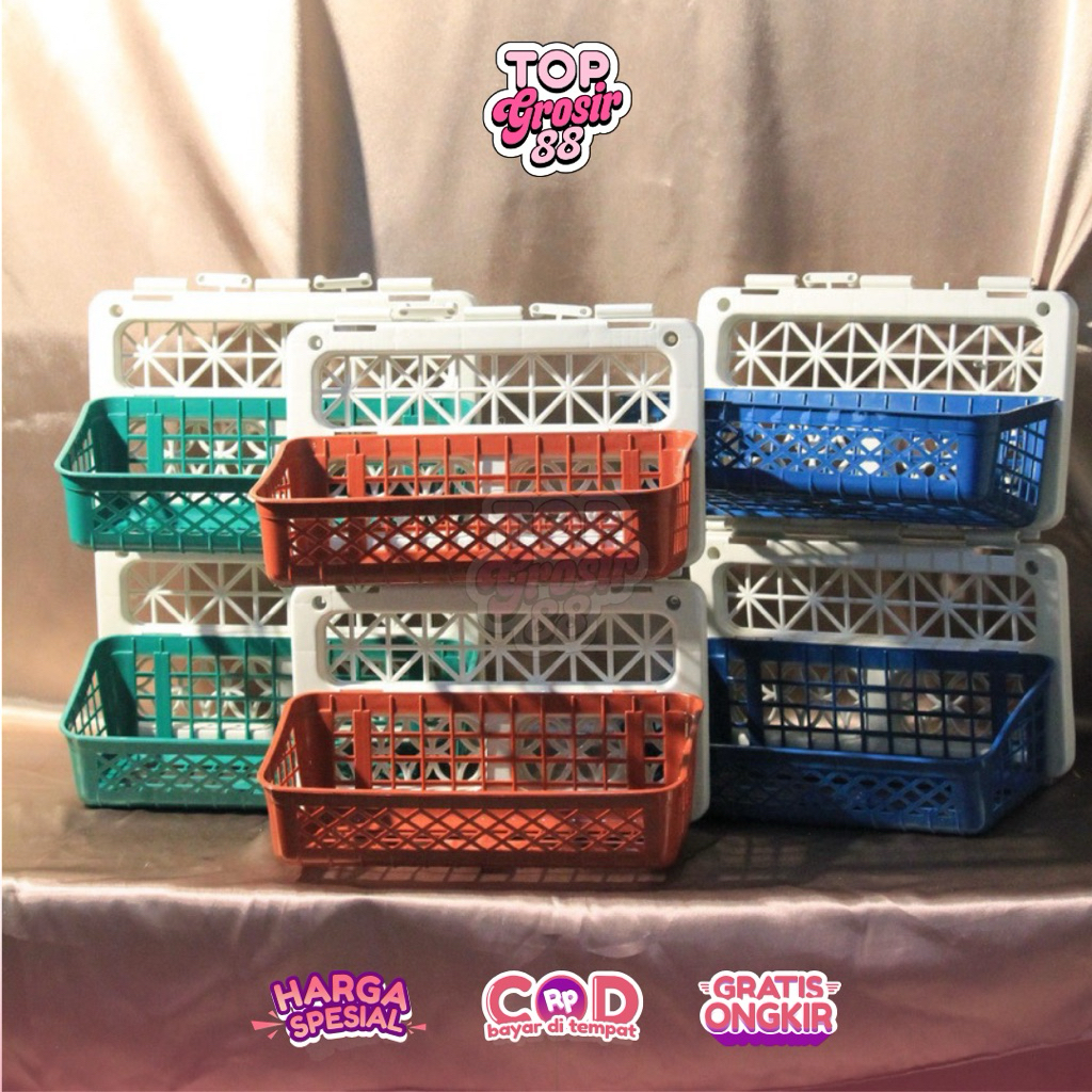 Hanging Multipurpose Victoria Rack | Wall Shelf | Plastic Storage ...