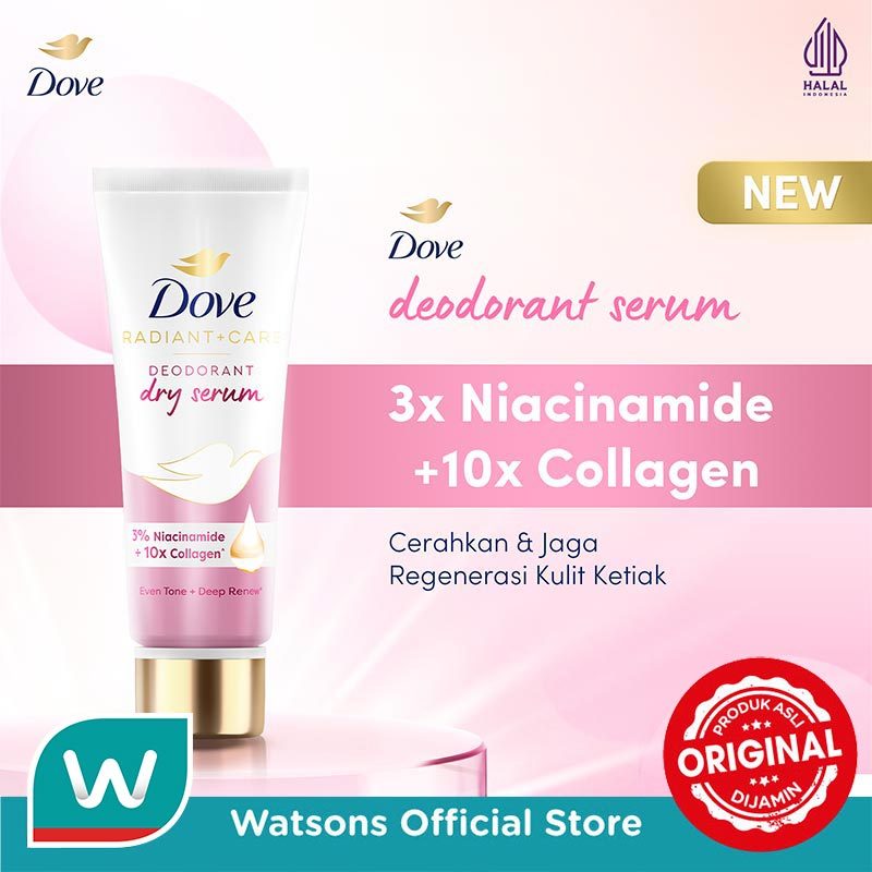 Dove Deodorant Dry Serum Regenerate Care Collagen + Vitamin B3 50ml