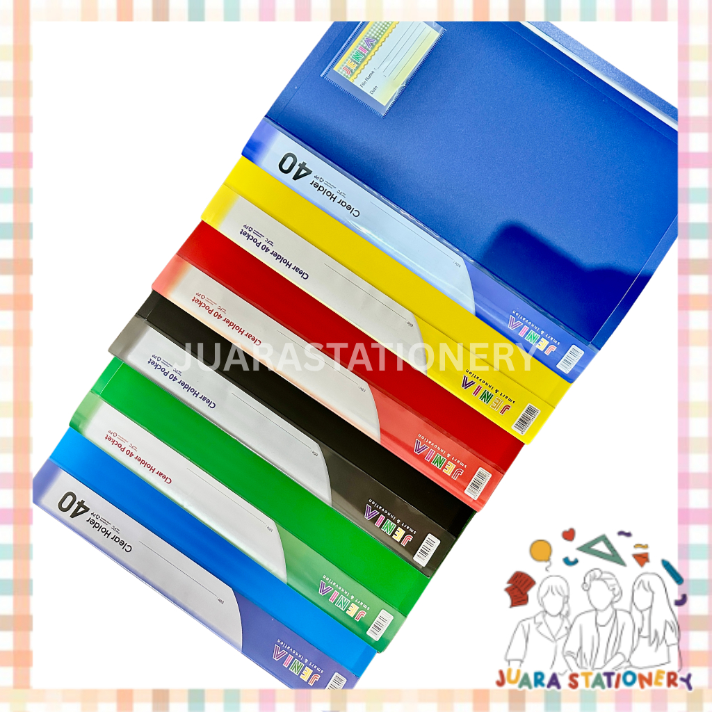 (1499) Document Keeper Jenia 40 sheets / Map Document Map Plastic ...