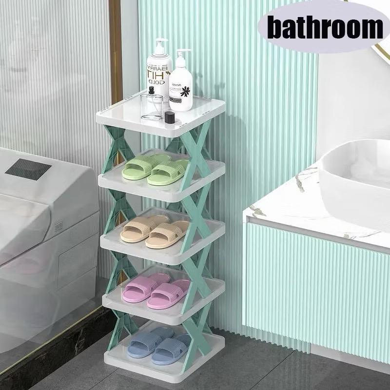 Dreamyhouse Rak Sepatu 4 Susun Serbaguna Zigzag - Gambar 3