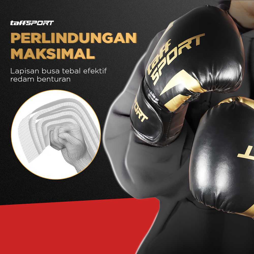 TaffSPORT Sarung Tinju MMA UFC Boxing Muay Thai Glove - AHM01 - Gambar 4