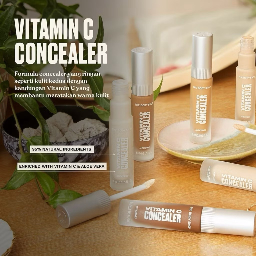 [DEFFECT PACKAGING]The Body Shop Vitamin C Concealer 8gr - Ed 06/2026 ...