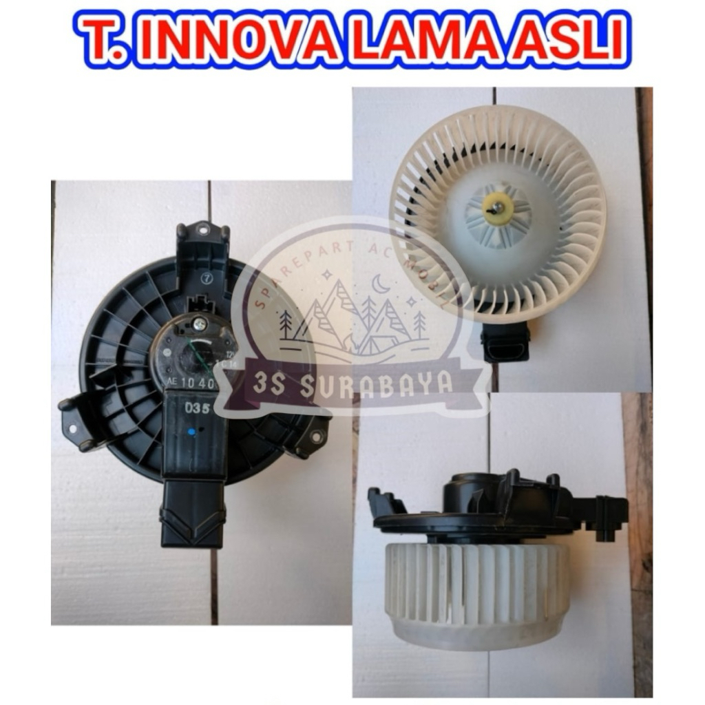 Old Innova Front Blower Motor ORIGINAL DENSO 2004-2015 Fortuner Inova ...