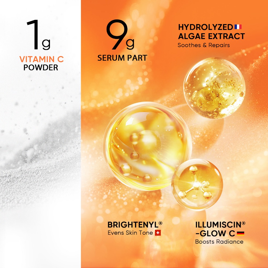 Skintific 10% Vitamin C Serum Mencerahkan Noda Hitam - Gambar 4