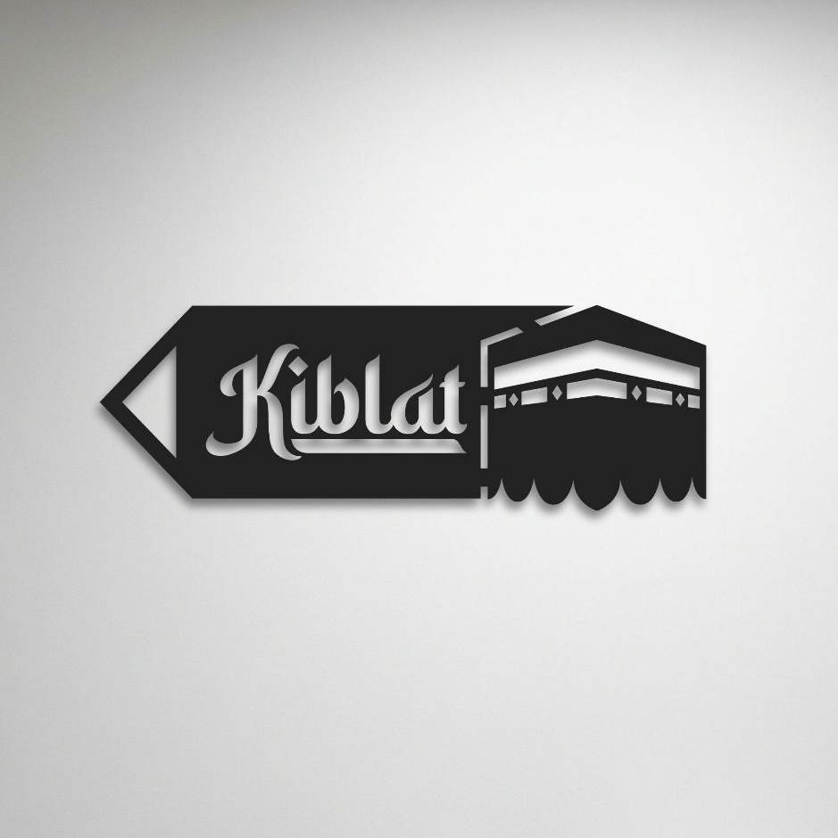 Wall Decoration Sign Board DIRECTION GUIDE KILAT Home Prayer Room ...