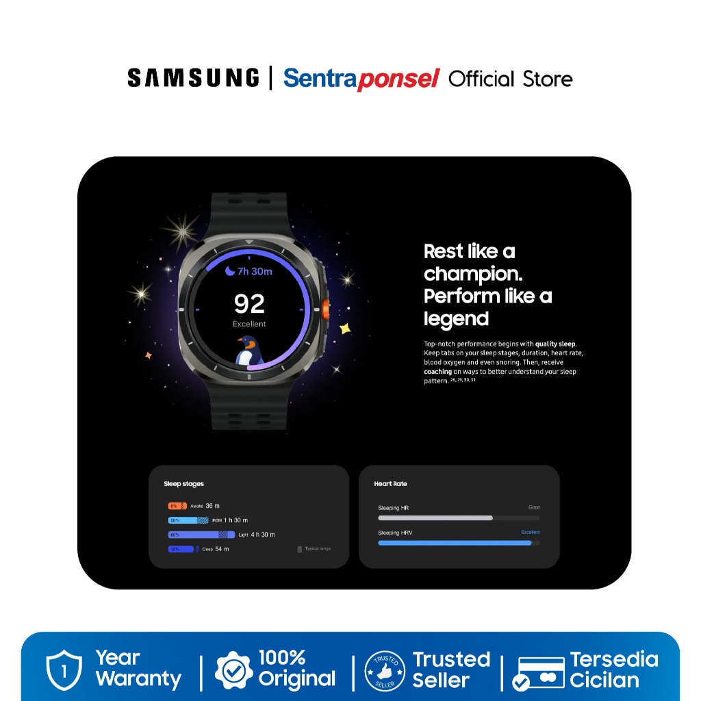 Samsung Galaxy Watch Ultra 47mm - Garansi Resmi Samsung Indonesia SEIN - Gambar 4