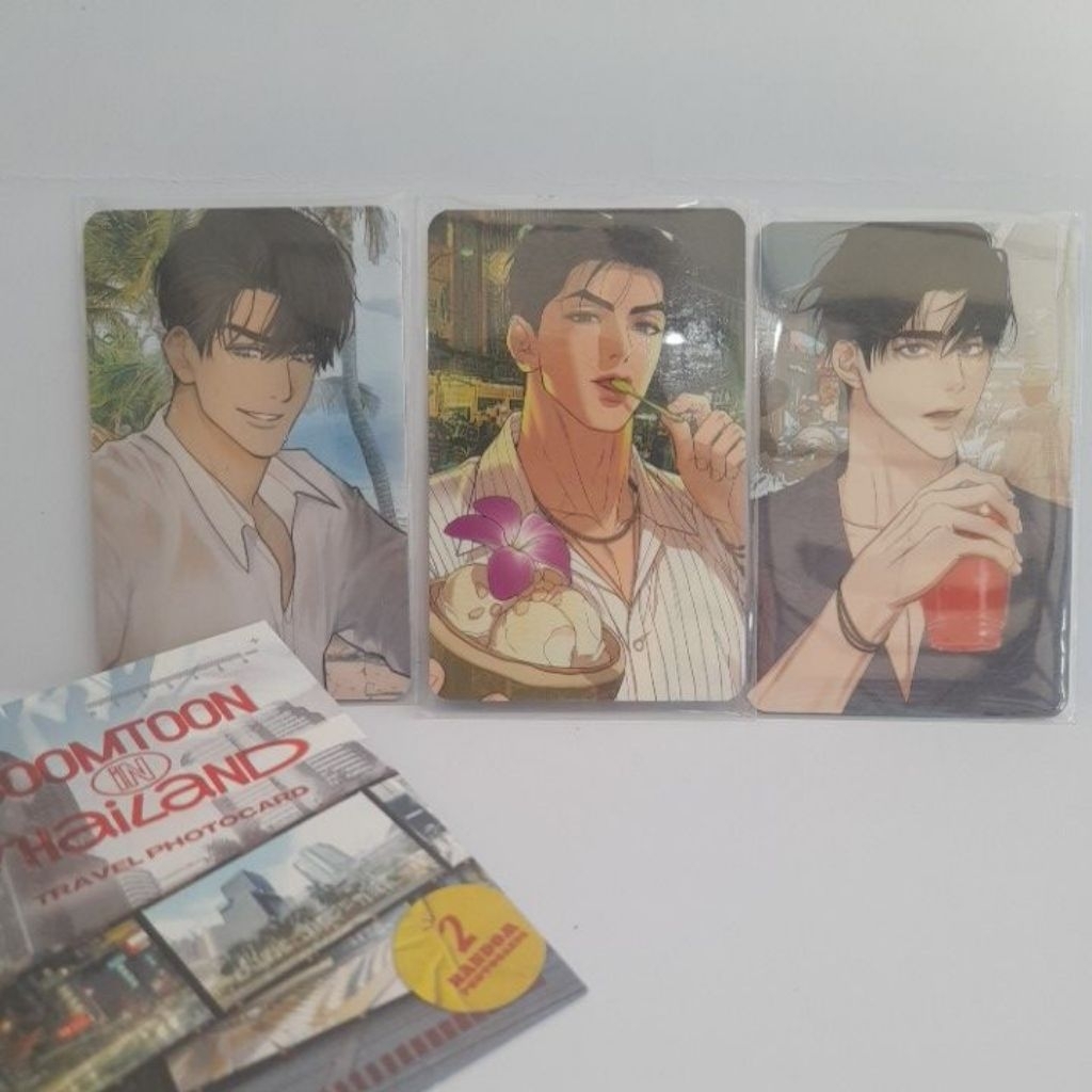 Official Photocard Manhwa BL Boomtoon in Thai | Shopee Singapore