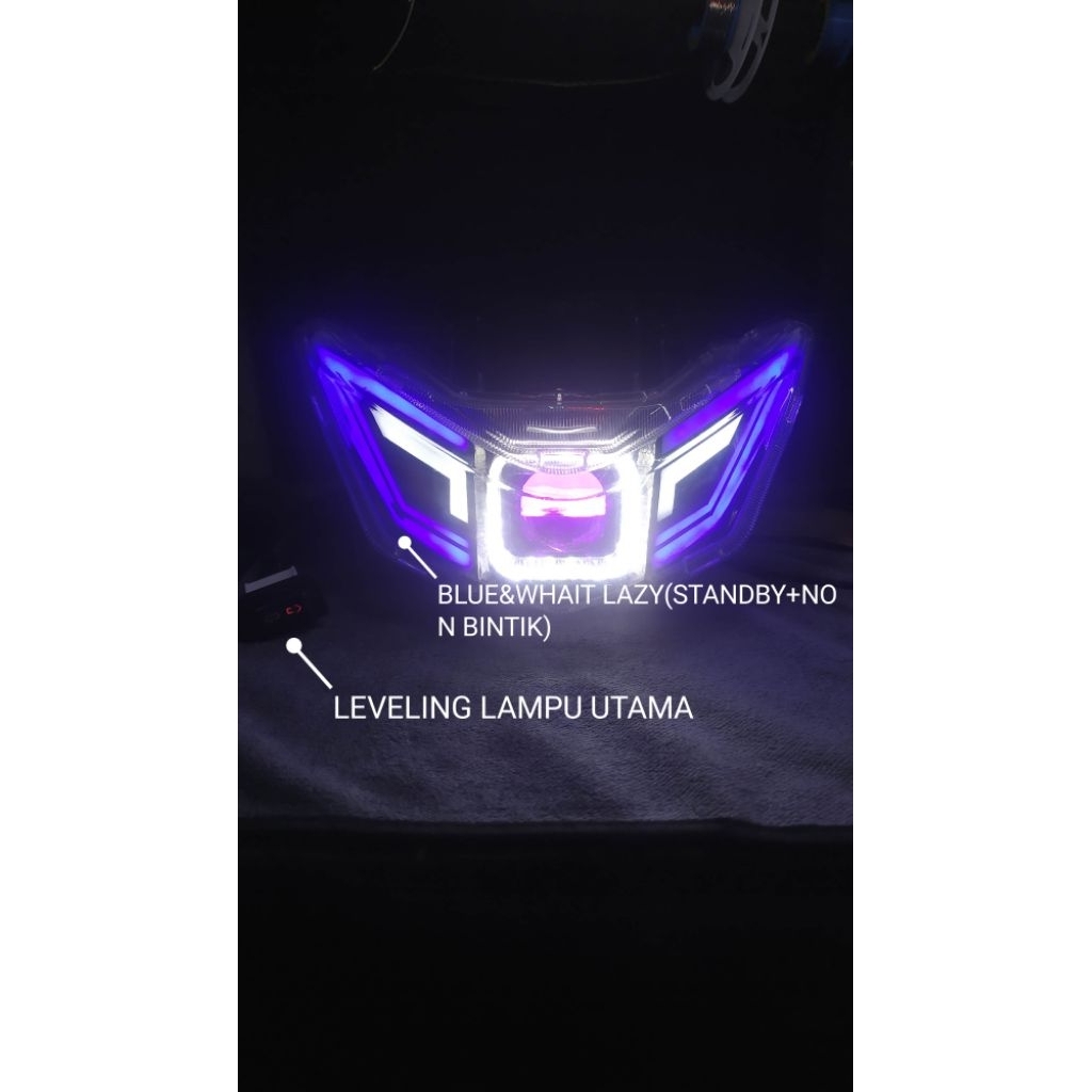 Complete package of biled headlight + auto leveling BEAT deluxe Gen1 ...