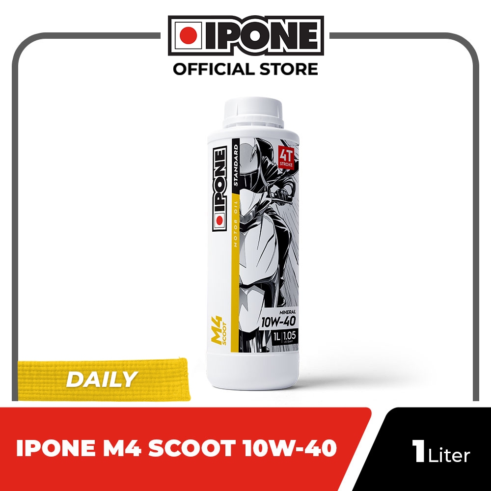 Ipone M4 SCOOT 10W-40 1L - Oli Motor Matic