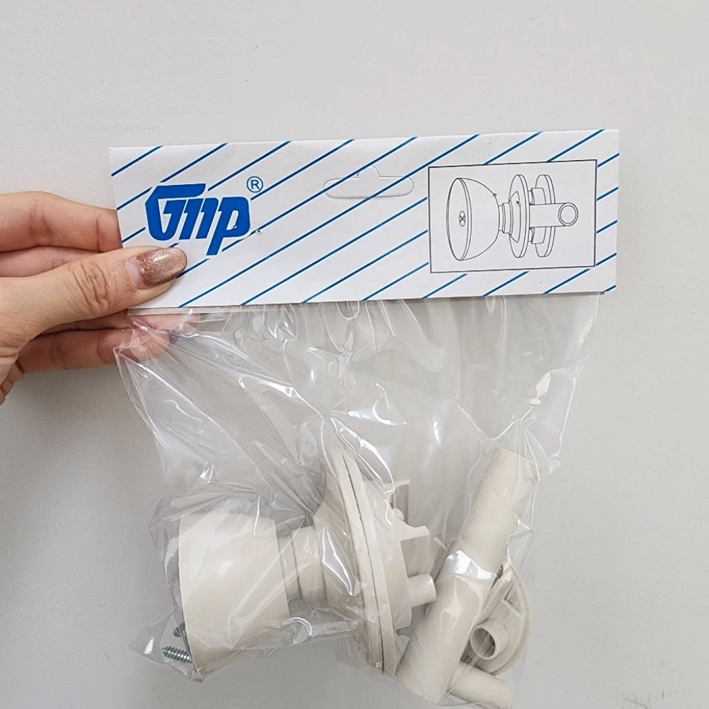 Kunci Pintu Bulat Plastik GMP Untuk Kamar Mandi - Gambar 4