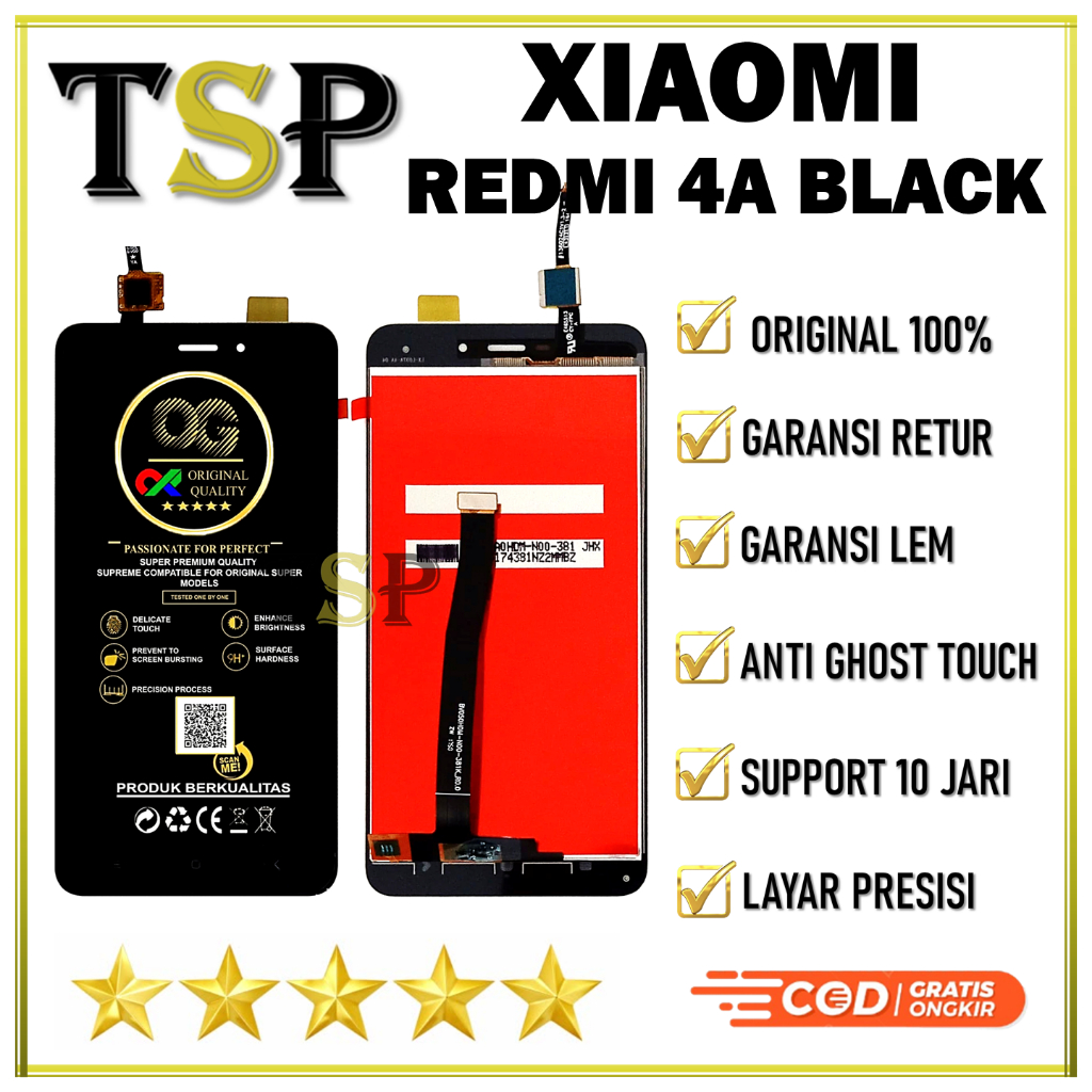 LCD XIAOMI REDMI 4A LCD ORIGINAL 100% - Gambar 2