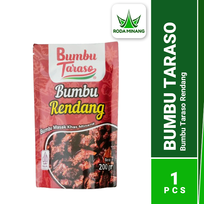 Taraso Rendang Padang Seasoning, Fine Dried Powder, Multipurpose Spices ...