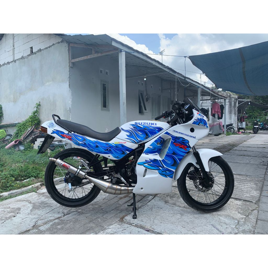 SUZUKI knalpot RGR 150 JUMBO SPRINTER 2-STROKE RACING STANDARDSUZUKI ...