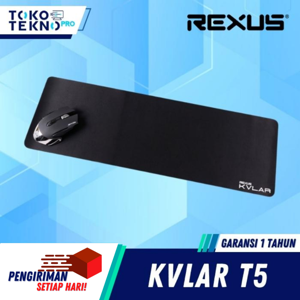Rexus T5 Kvlar Gaming Mousepad XL Edition