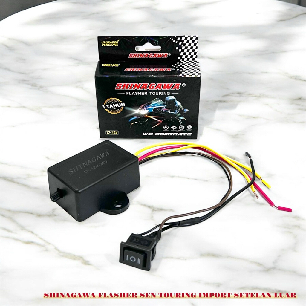 SHINAGAWA FLASHER SEN TOURING IMPORT HAZARD SEN MODULE RELAY FLASH PLUS ...