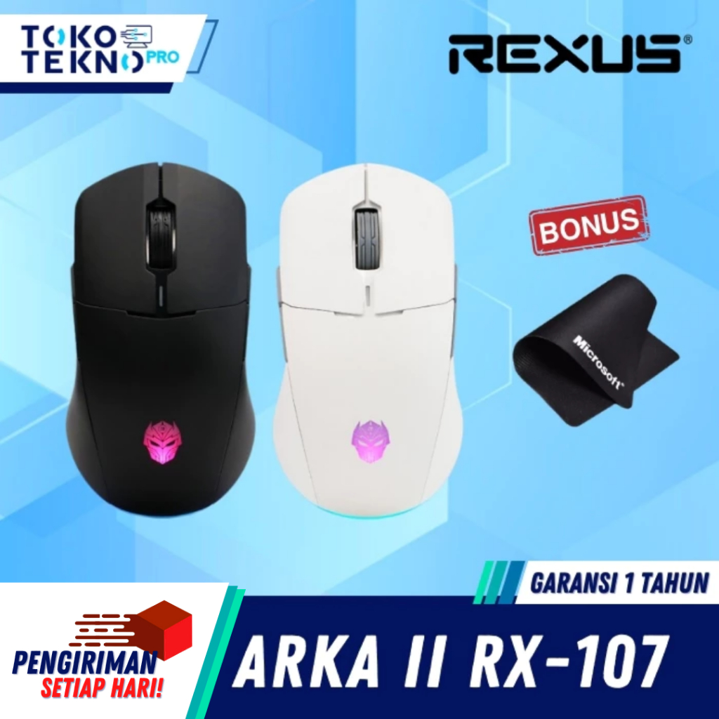 Rexus Arka II RX107 / RX-107 Gaming Wireless RGB