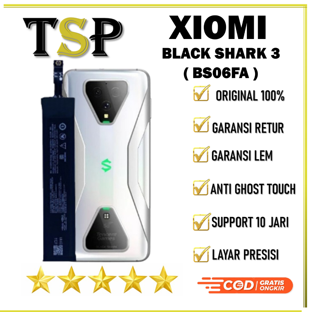 BATERAI XIAOMI ( BS06FA ) BLACK SHARK 3 BATERAI ORIGINAL 100%