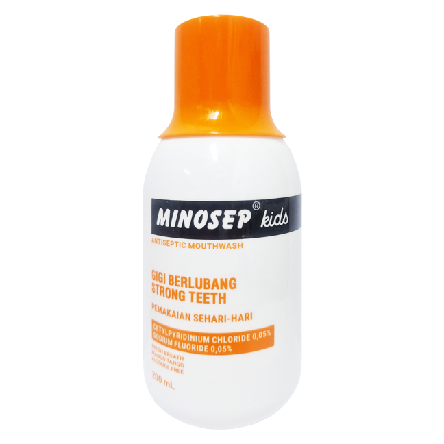 MINOSEP KIDS 200 ML / KESEHATAN GIGI & MULUT / OBAT KUMUR - Gambar 2