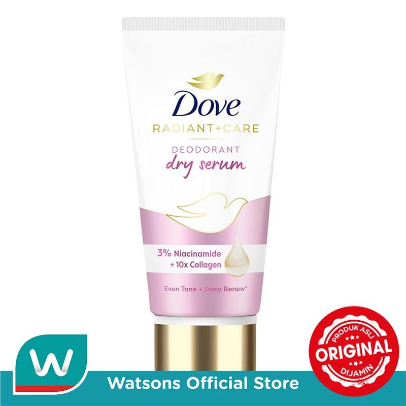 Dove Deodorant Dry Serum Regenerate Care Collagen + Vitamin B3 50ml - Gambar 2