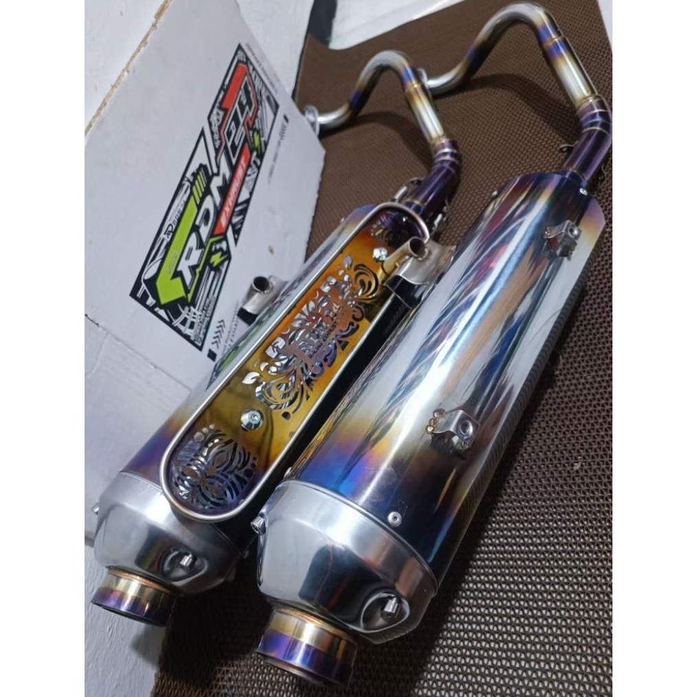 RDM24 Silent Killer Power Pipe Mio Sporty Mio Soulty Beat Fi Click V1 ...
