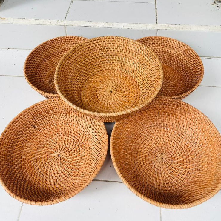Round rattan stamp 25, 18, 9 | Shopee Singapore
