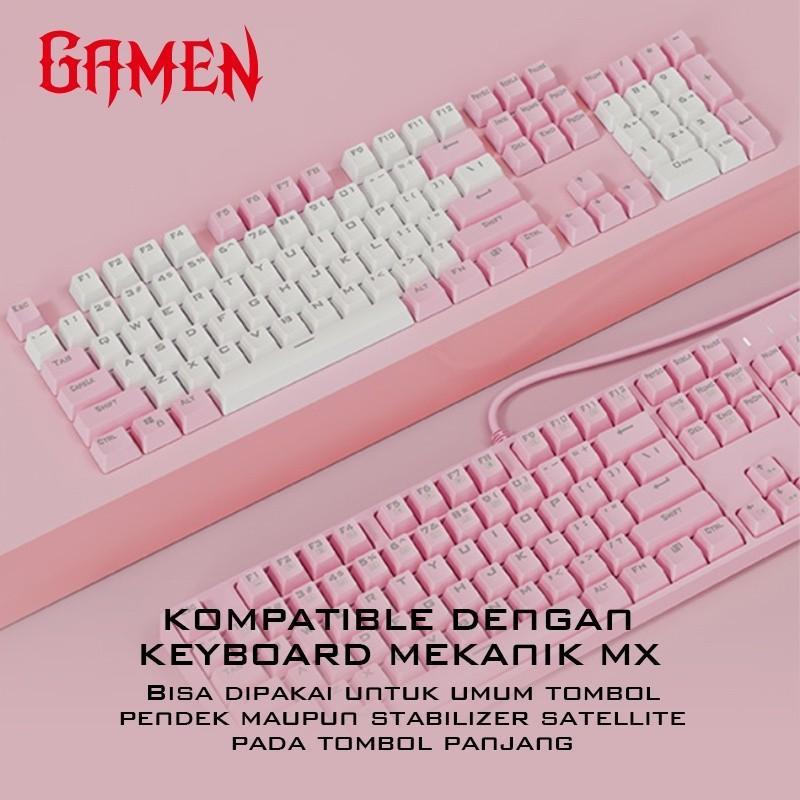 Gamen GMK01 / GMK-01 Keycaps Mechanical Keyboard PBT - Gambar 4