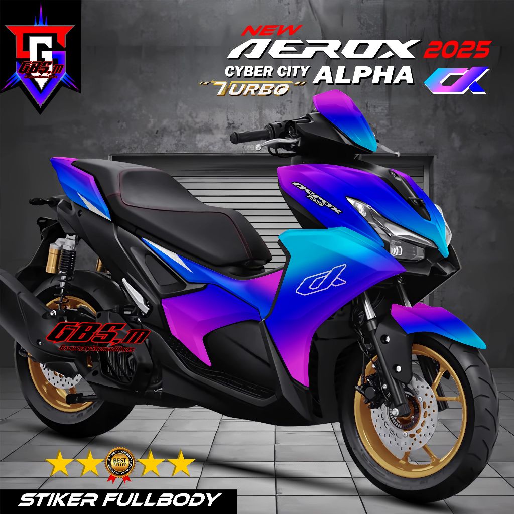 LATEST Decal Aerox New Alpha 2025 Fullbody Sticker Decal Variation ...