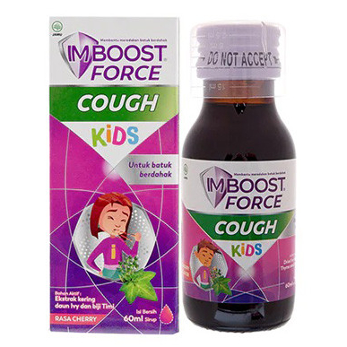 Imboost Force Cough Kids 60ML / Obat batuk herbal Anak - Gambar 2
