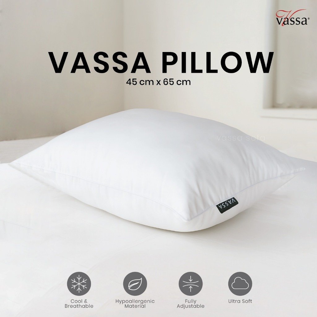 Bantal Dan Guling Dacron Premium by Vassa - Gambar 3