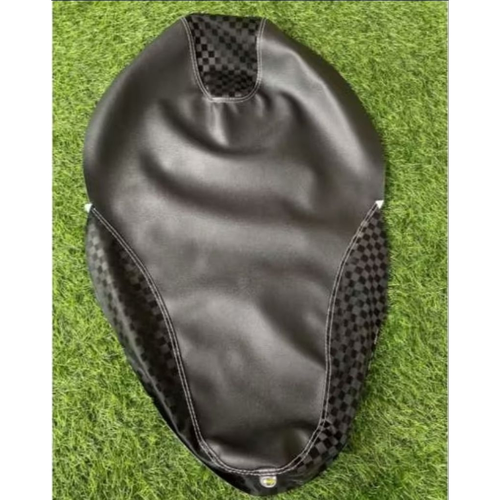 Motorcycle seat cover mix chess 3D leather motorcycle seat front and ...