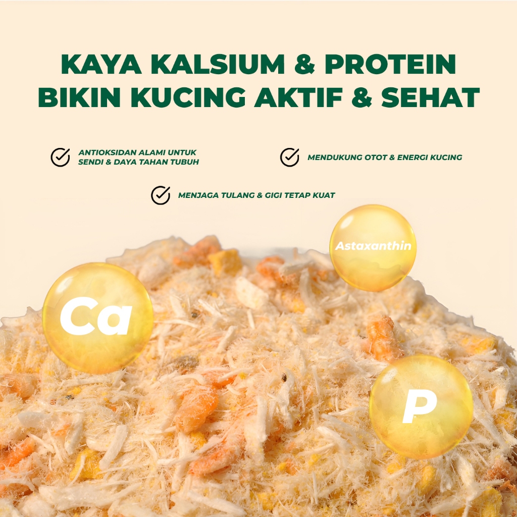 Pawzio Krill and Chicken Shreds for Pet Companion 40g - Gambar 4