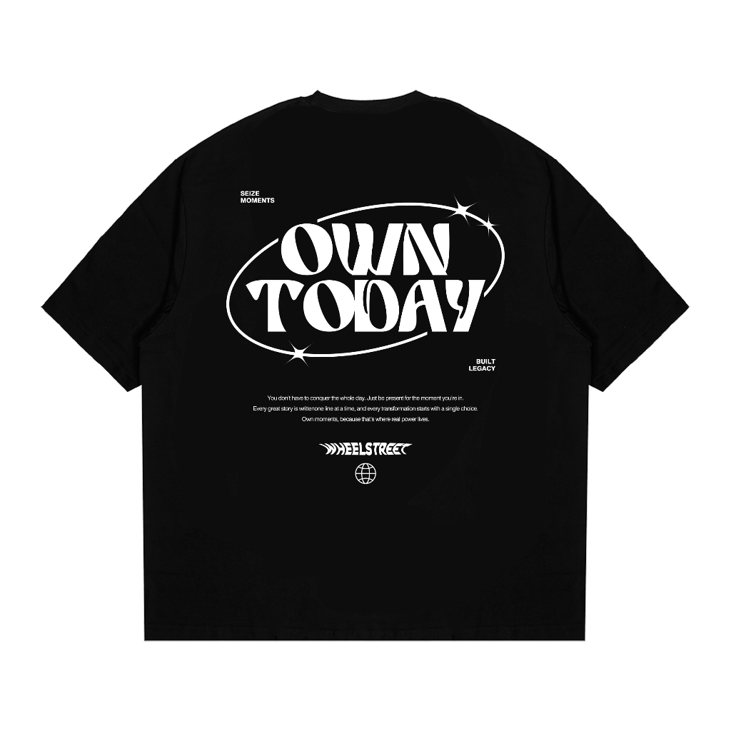 Wheelstreet - Tshirt - Oversize Heavyweight 16s - Own Today - Black ...