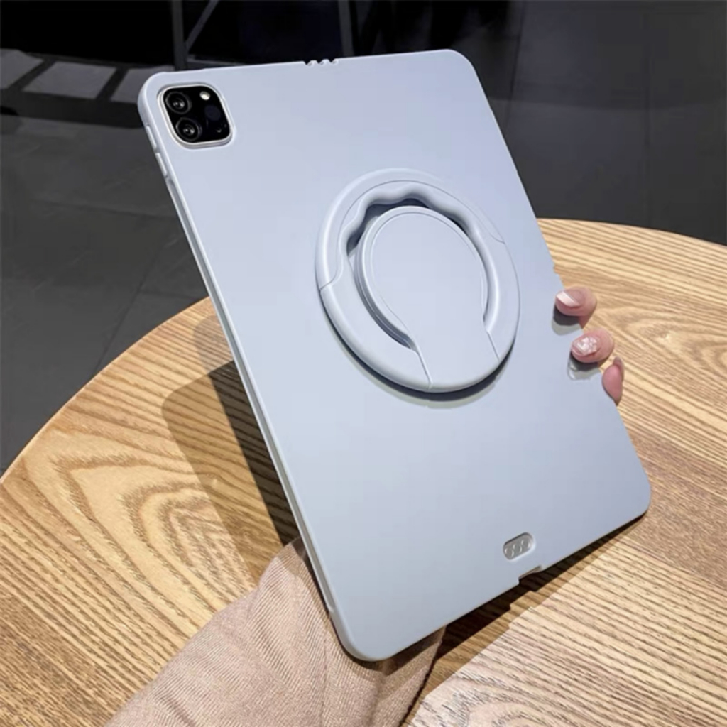 Shoockproof Tablet Case Matte For iPad Gen 11/10/9/8/7 Air 4/5 Gen 5/6 Air 1/2 Mini 1/2/3/4/5 Pro 11  Stand Cover With Rotate 360 - Gambar 3