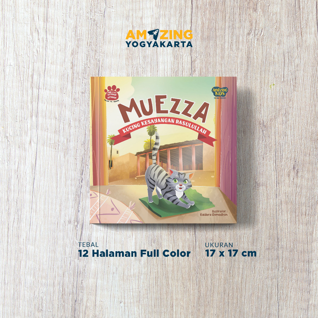 MUEZZA Rasulullah's Favorite Cat Fairy Tale Book - Children's Story ...