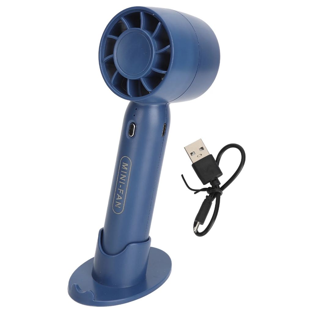 Kipas Angin Mini USB Turbo 3 Kecepatan Portable - Gambar 2