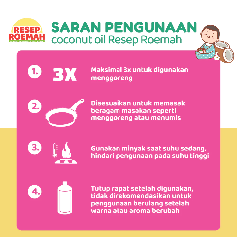Resep Roemah Healthy MPASI Cooking Oil / Minyak Goreng Sehat MPASI - Gambar 3