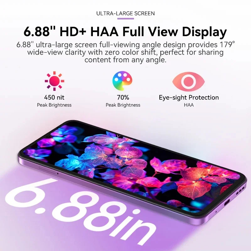 IIIF150 Action A5 Pro 6.8'' HD+ 8GB 256GB 5100mAh - Gambar 2