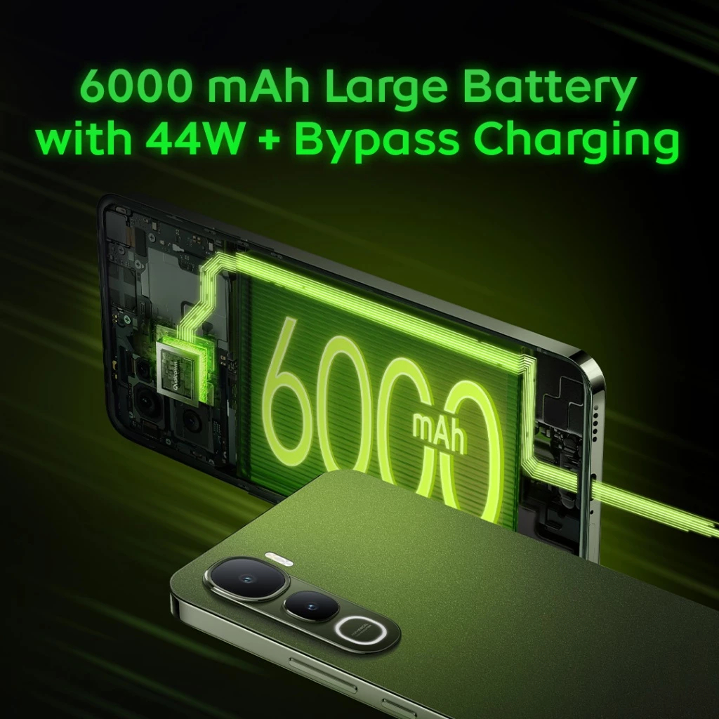 vivo iQOO Z10 Lite [BISA INSTAN PENGIRIMAN], 120Hz FLAT AMOLED, 6000mAh 44W Bypass Charging, Snapdragon 685, IP68+69, 50MP Sony IMX + NFC - Gambar 4