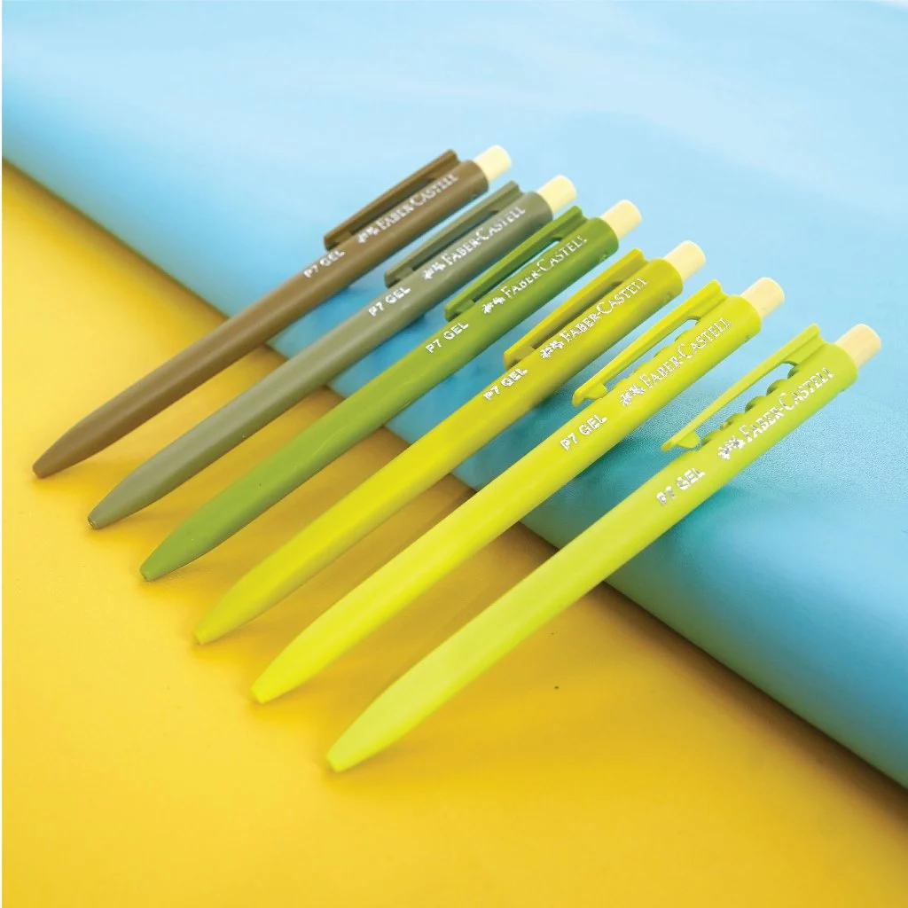 Faber Castell Green Series Gel Pen 12 Pcs - Gambar 4