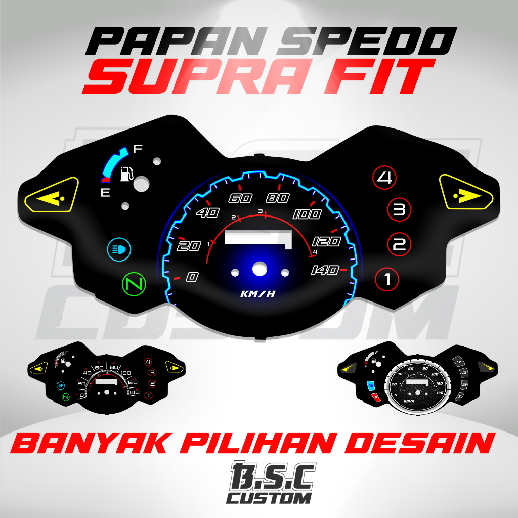 CAN CUSTOMIZE SPIDO BOARD SPEEDOMETER PANEL SPEDO BOARD SUPRA FIT X ...