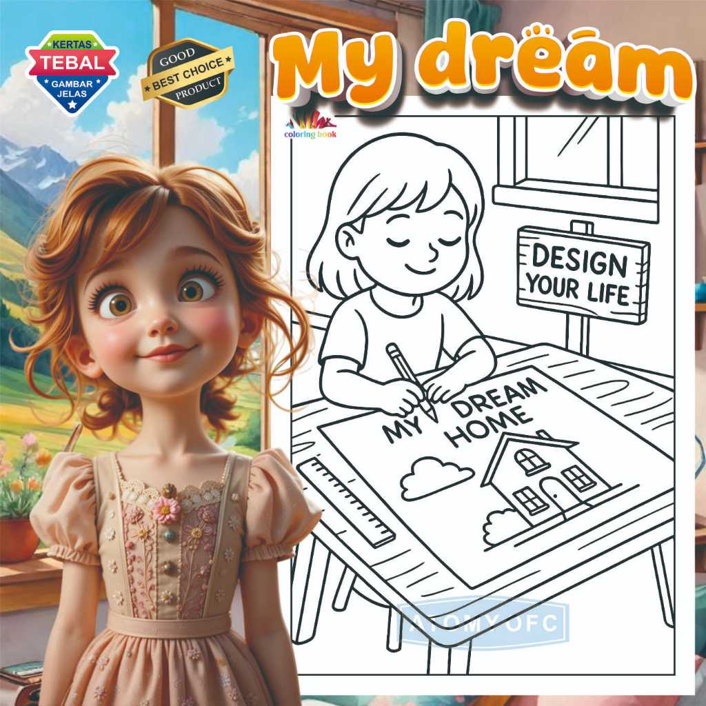 COLORING PAPER / COLORING / DRAWING PAPER / MY DREAM / COLORING PAPER ...