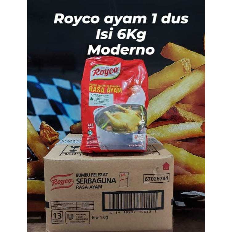 Royco chicken 1 Kg - 6 per carton | Shopee Singapore