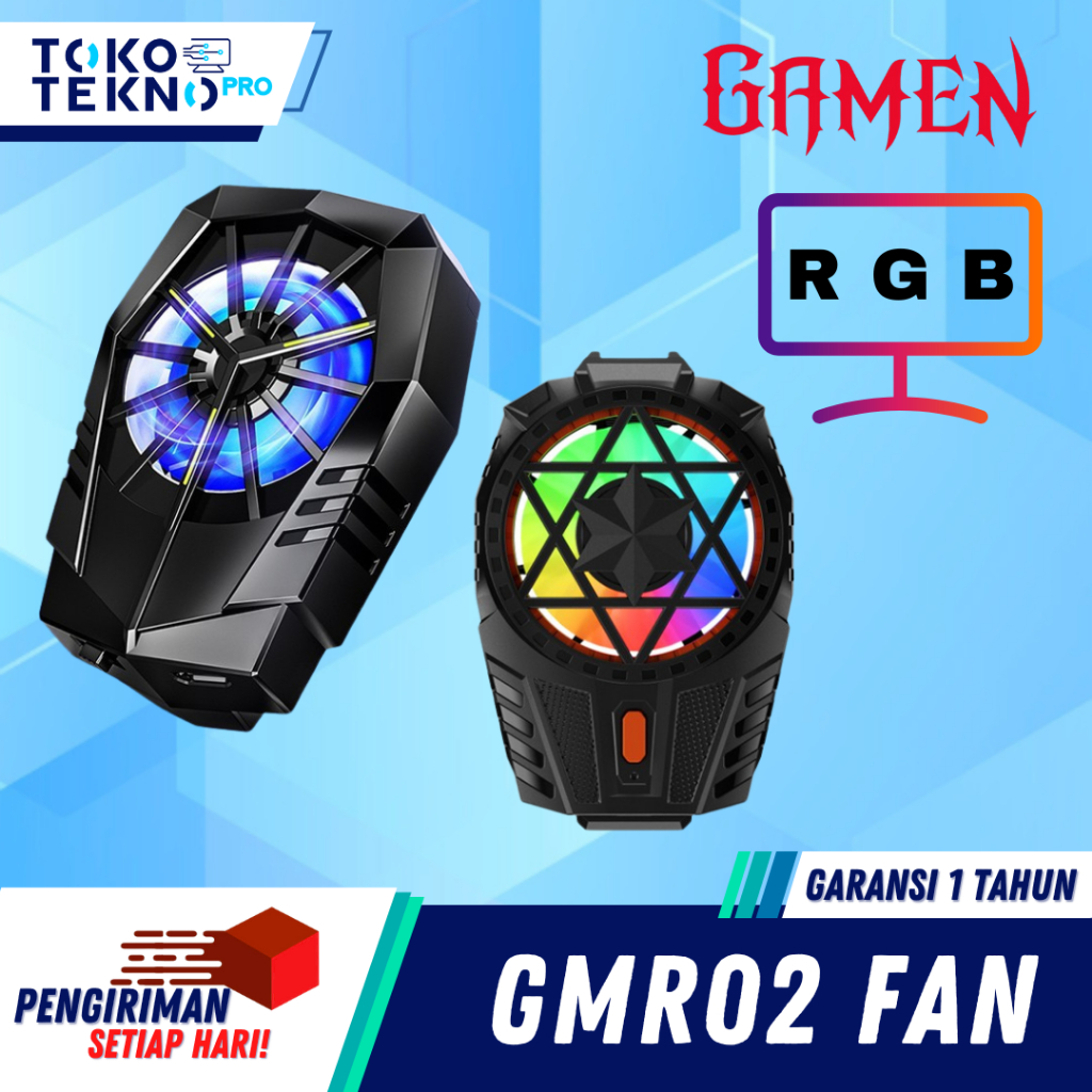 Gamen GMR02 / GMR02S Fan Cooler Radiator Pendingin HP Cooling Fan Gaming