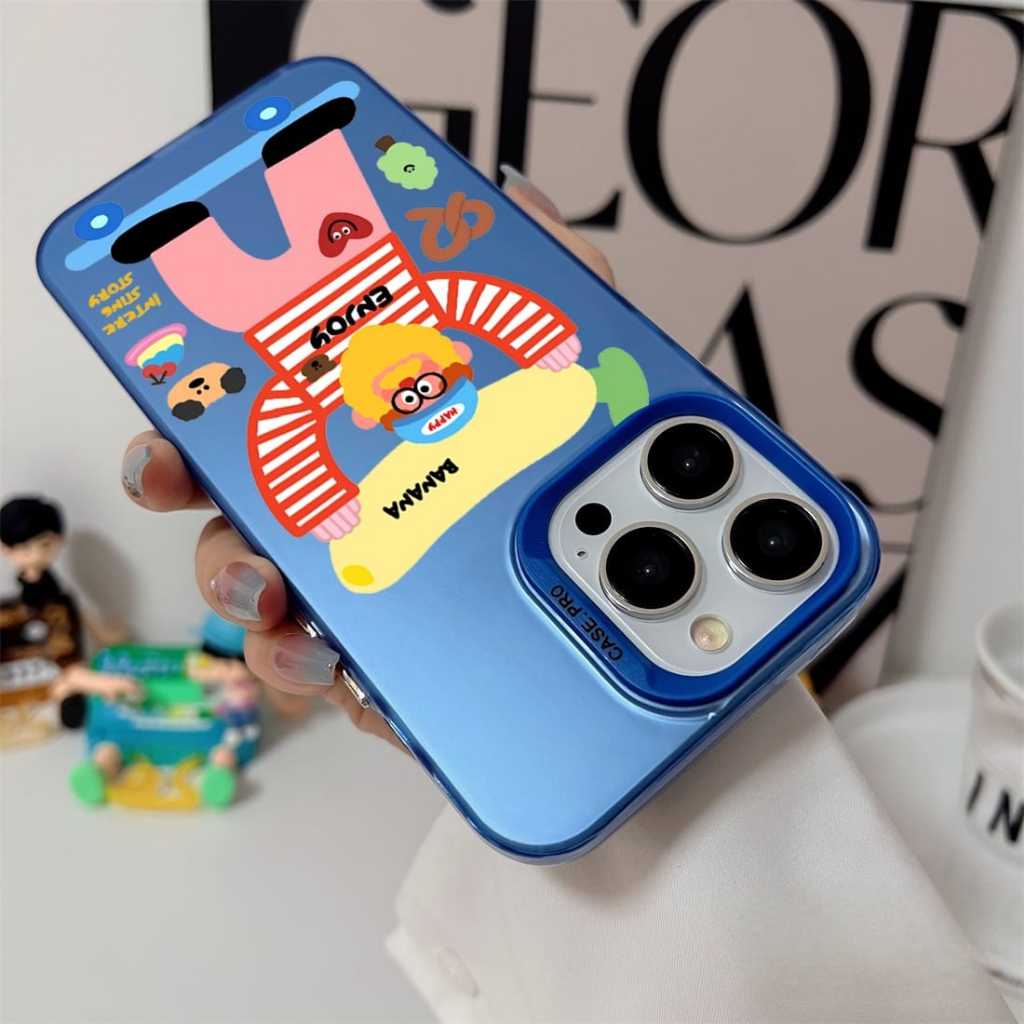 Case Hologram Gambar Bebek Luck Fashion Kreatif TownSpace Sticker Case Kompatible untuk Realme 10 4G 10 Pro 10 Pro Plus Realme 11 4G Realme 11 Pro 11 Pro Plus 12 5G 12 Plus 5G 12 Pro Plus 5G Realme 13 4G 13 Plus 13 Pro 13 Pro Plus Realme 14 5G 14T 5G - Gambar 3